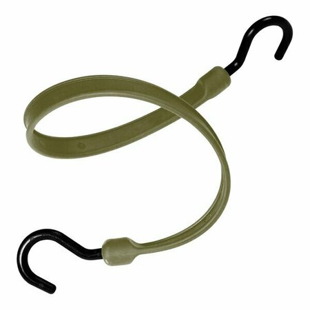 THE BETTER BUNGEE 36'' Military Green Polyurethane Strap with Overmolded Nylon Hook Ends BBS36NMG 387BBS36NMG